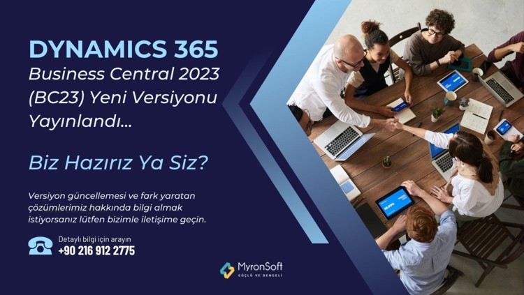 Microsoft Dynamics 365 Business Central Versiyon Güncellemesi