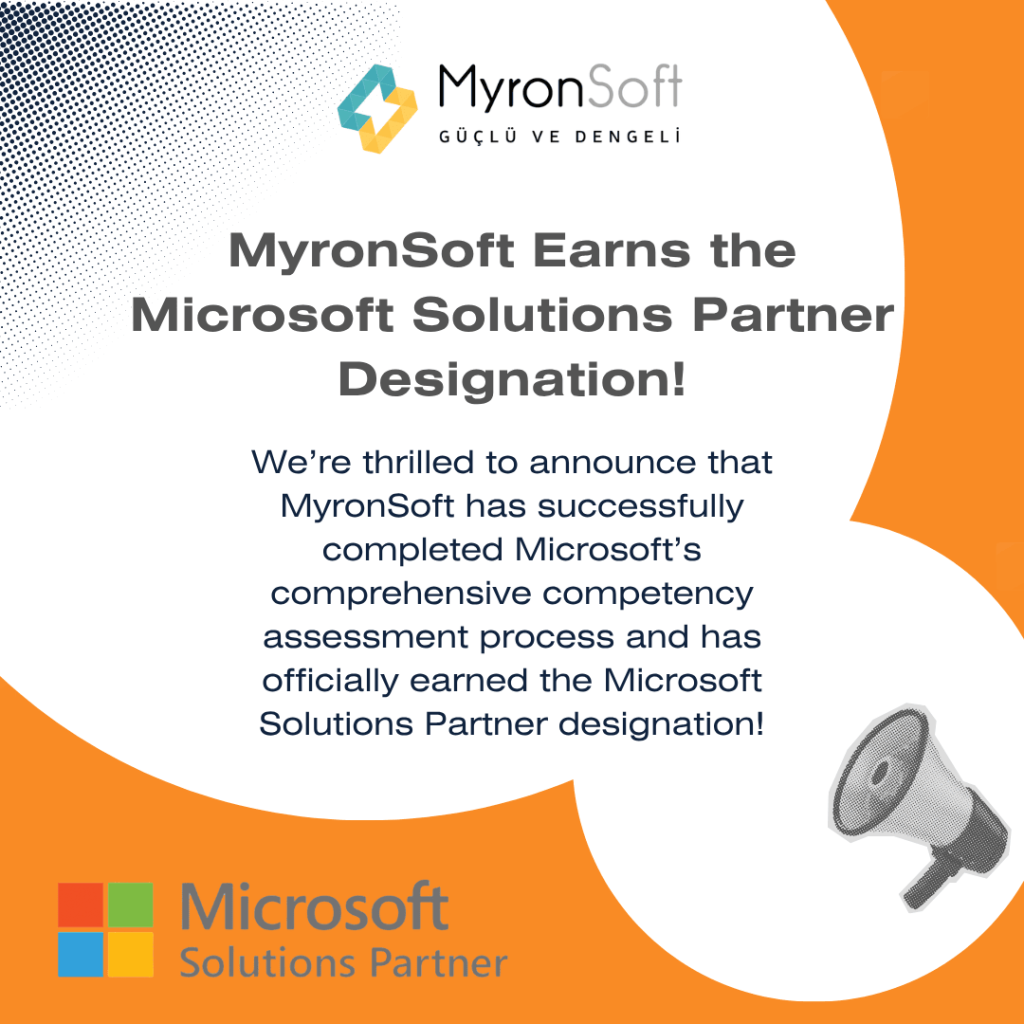 MyronSoft Earns the Microsoft Solutions Partner Designation