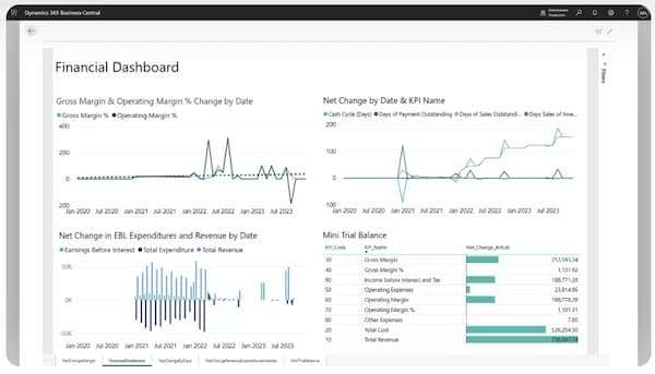 Microsoft Dynamics 365 Business Central Finans ERP Muhasebe