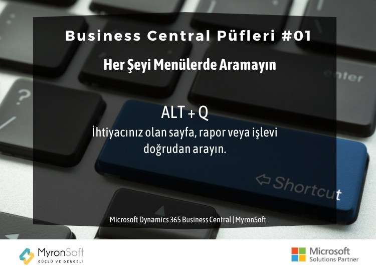 Business Central Püfleri #01