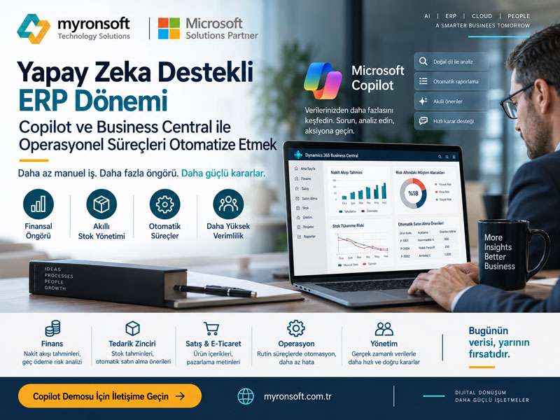 Yapay Zeka Destekli ERP Dönemi